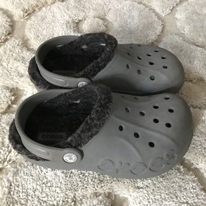 🚫SOLD🚫Crocs Fuzz-Lined
